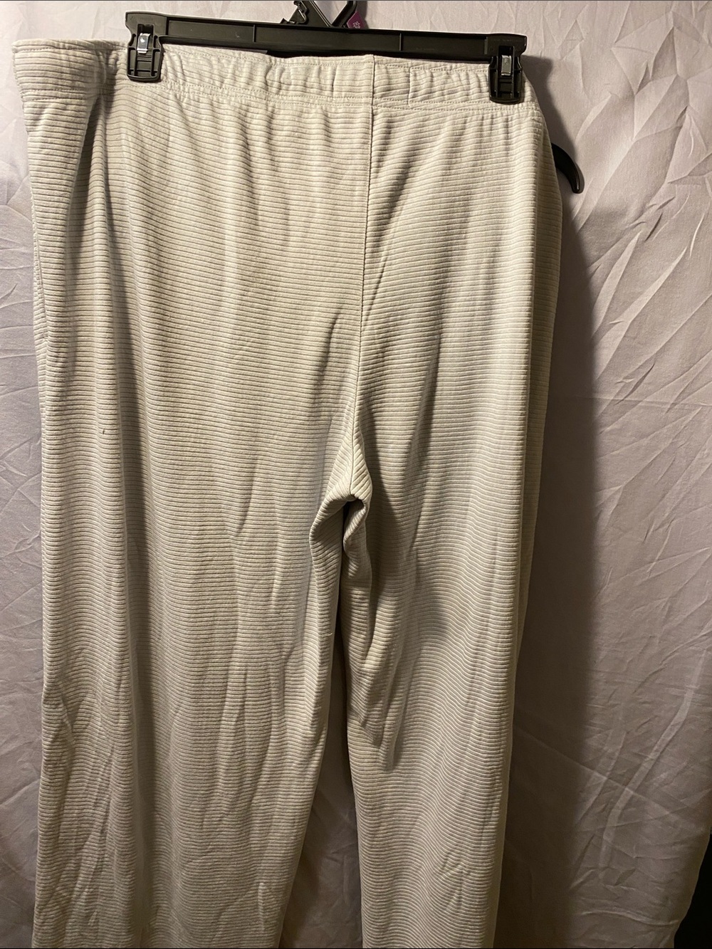 Goodfellow & Co Light Gray Ribbed Drawstring Joggers - Picture 5 of 5